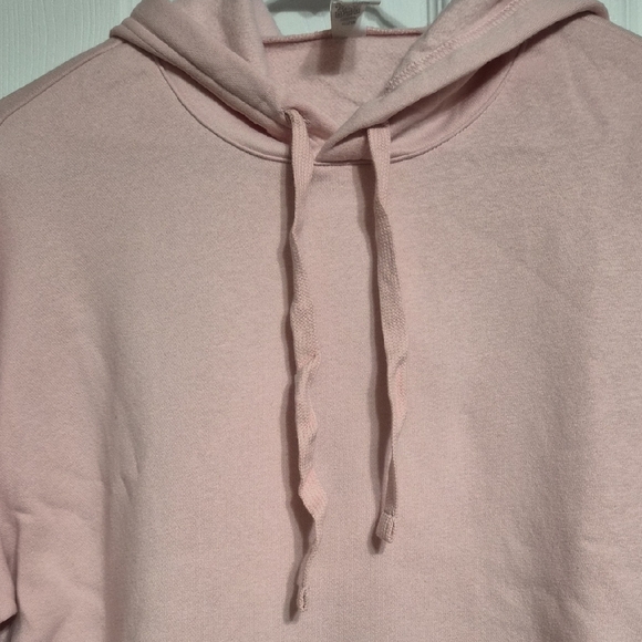 Alternative Men's Light Pink Hoodie Sweatshirt Pullover Front Pockets NWOT - Picture 3 of 5
